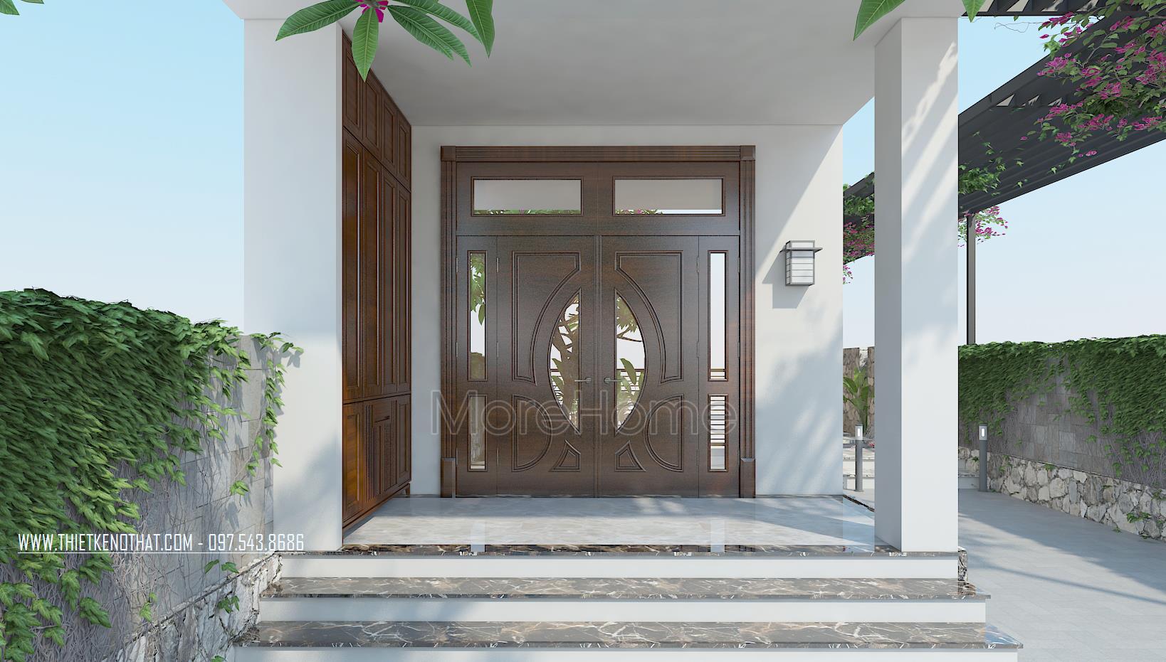 Cửa gỗ tự nhiên - CG001